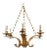 French Gold Six-Light Chandelier For Sale
