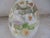 Ceramic Antique Large Hand Painted Porcelain With Water Lilies Easter Egg 6" Tall For Sale - Image 7 of 7