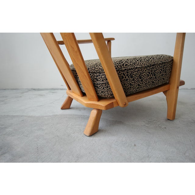 Early Mid Century Craftsman Style Lounge Chair For Sale - Image 9 of 9