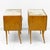 Brown Mid-Century Beech and Chestnut Burl Bedside Tables, 1950s, Set of 2 For Sale - Image 8 of 11