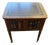 Maitland-Smith Leather Top Bookfront End Table / Cabinet – 24"h For Sale