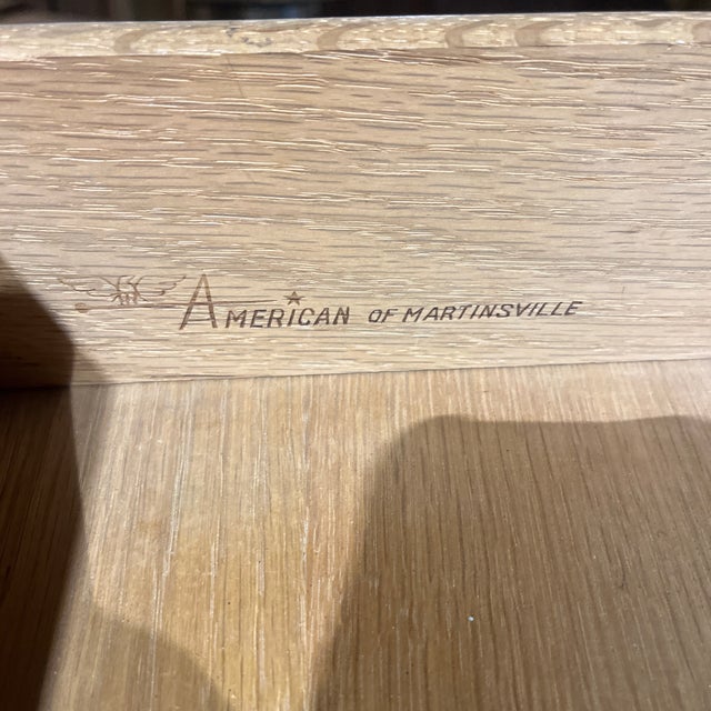 American of Martinsville Dania Lowboy Dresser, C. 1960s For Sale - Image 12 of 12