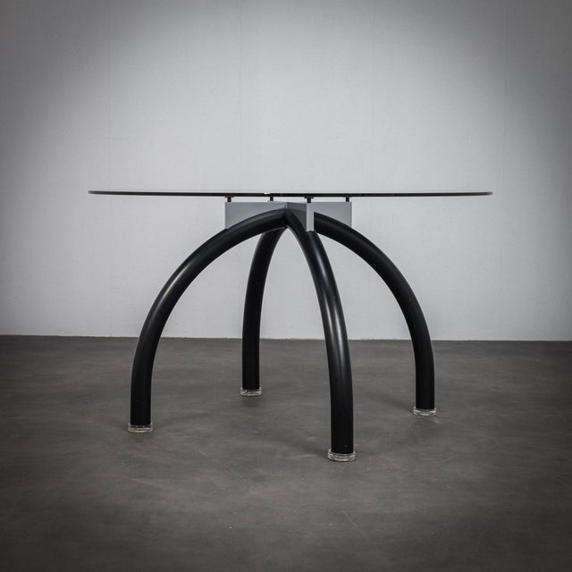 Ettore Sottsass Vintage Spider Dining Table by Ettore Sottsass for Knoll International, Italy, 1980s For Sale - Image 4 of 10