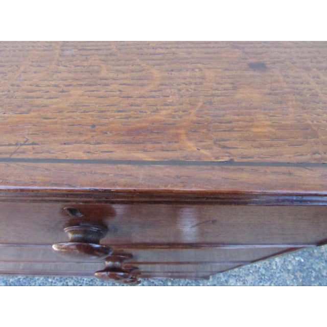 Antique English Oak Chest of Drawers For Sale - Image 18 of 18