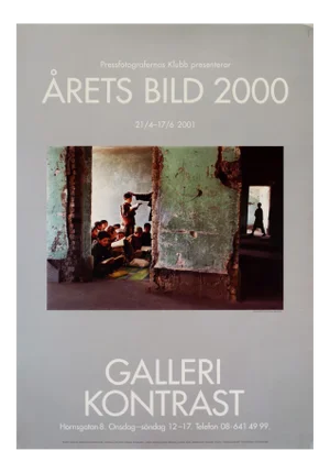 2000 Swedish Exhibition Poster, Galleri Kontrast, Arets Bild (Photorealism)