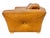 1990s Vintage Ralph Lauren Style Leather Club Chair & Ottoman For Sale - Image 5 of 9