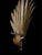 Art Deco French Palm Leaf Sconces in Hammered Copper, 1930, Set of 2 For Sale - Image 4 of 12