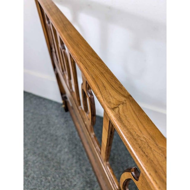 1960s MCM Meridian Collection Queen Size Headboard Attributed to Drexel For Sale In Seattle - Image 6 of 7