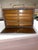 Chinoiserie Antique Mahjong Drawer Game Set in Beautiful Wood and Fabric Case For Sale - Image 3 of 9