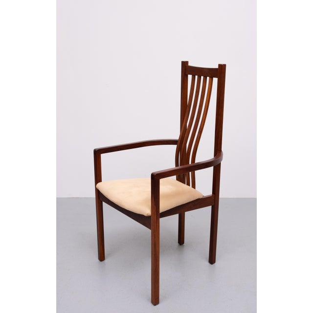 Teak Dining Chairs in the style of Thomas Moser, 1999, Set of 8 For Sale - Image 12 of 18