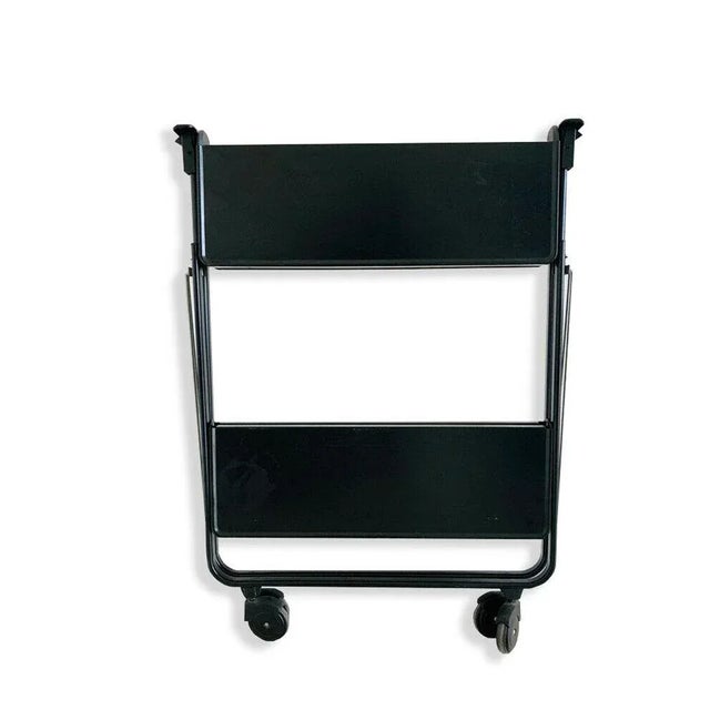 Mid-Century Black Trolley, 1960s For Sale - Image 10 of 13