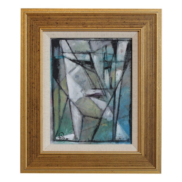 Florentine School Artist, Hidden Portraits XX, 1990s, Acrylic on Canvas, Framed For Sale