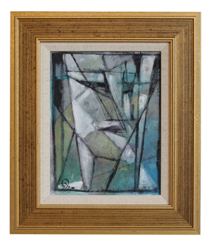 Florentine School Artist, Hidden Portraits XX, 1990s, Acrylic on Canvas, Framed