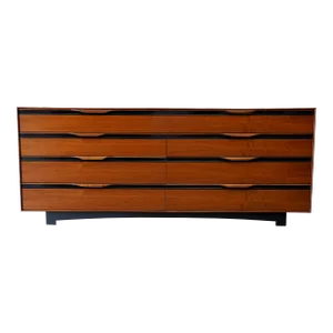 1960s John Kapel Mid Century Modern Walnut Dresser Glenn of California