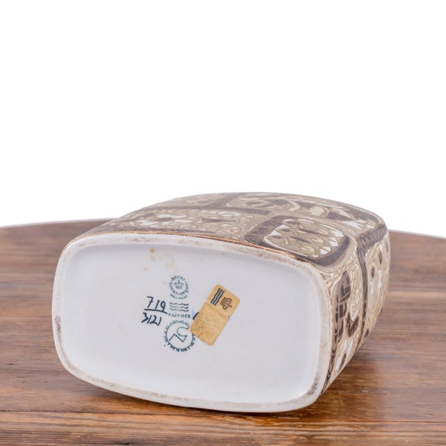 1970s Nils Thorsson Royal Copenhagen Vase For Sale - Image 5 of 6