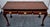 Chippendale Mahogany Writing Console Table Vintage 3 Drawer Ball Claw Foot Sofa For Sale - Image 9 of 15