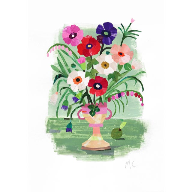 "Anemones" Original Artwork by Maria C Bernhardsson For Sale - Image 9 of 9