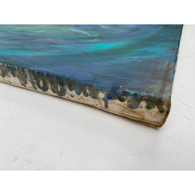 Vintage Warren Fischer Abstract Painting For Sale - Image 4 of 6