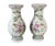 1980s Pair of Chinese Famille Rose Porcelain Phoenix Vases Pair 21" H For Sale - Image 5 of 12
