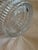 pressed glass rocks glasses in excellent vintage condition.