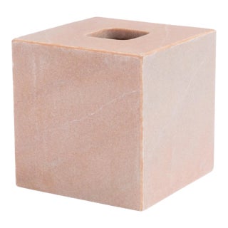 Rossa Tissue Holder in Rose Clay For Sale