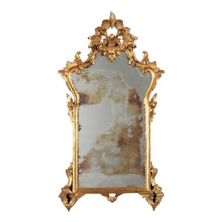 Rococo Mirror in Lombard, 20th Century For Sale
