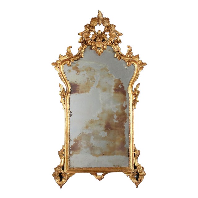 Rococo Mirror in Lombard, 20th Century For Sale