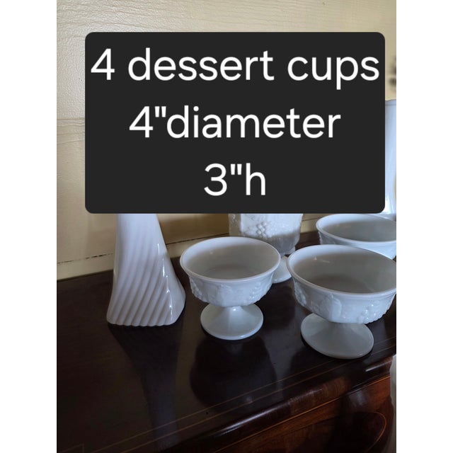 Milk Glass Collection For Sale - Image 11 of 14