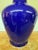 Ceramic Martino Interiors Chinese Porcelain Vase, Cobalt Blue For Sale - Image 7 of 12