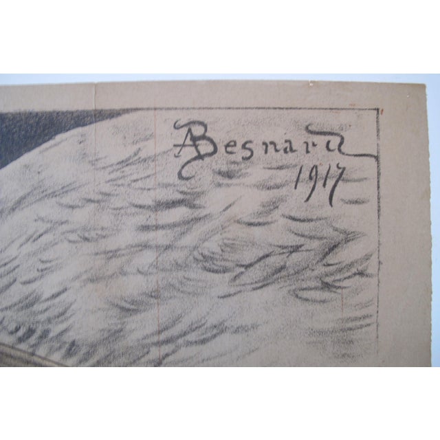 1917 Original French WWI Poster, 3e Emprunt La Paix par la Victoire (Peace through Victory) For Sale - Image 6 of 6