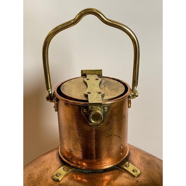 Large Copper Ships Lantern For Sale - Image 9 of 12