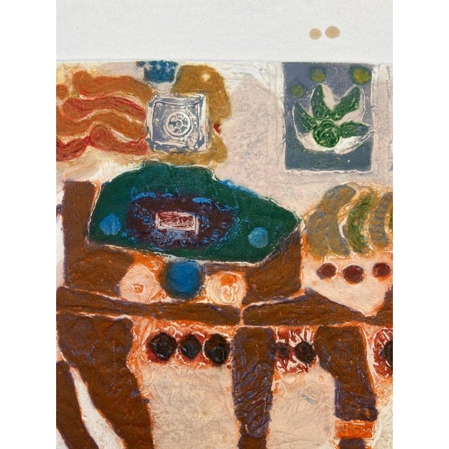 Theo Tobiasse - a flower for Mordecai 1980 For Sale - Image 3 of 6