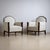 Early-20th Century Pair of Art Deco Armchairs, France For Sale - Image 10 of 12