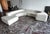 Vintage Lara Sofa in White Bouclé by Roberto Pamio for Stilwood, 1970s For Sale - Image 9 of 9