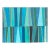 Blue Teal Abstract Painting on Canvas Panel | Vertical Stripe Modern Wall Art | Small Original Contemporary Artwork 7x9 For Sale