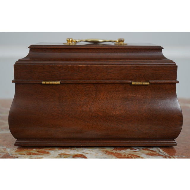 Virginia Metalcrafters Colonial Williamsburg Jewelry Box For Sale - Image 11 of 12