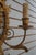 Pair Italian Gold Finish Giltwood Wall Sconces For Sale - Image 4 of 11
