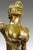 Art Nouveau Bust Sculpture, 20th Century, Gold Patinated Bronze For Sale - Image 3 of 7