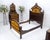 Wood Victorian Painted Bedroom Dresser Mirror King Bed Headboard Rocking Chair Set For Sale - Image 7 of 18