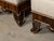 Pair of English Regency 19th Century Footstools with Carved Feet and Gilt Trim For Sale - Image 9 of 11