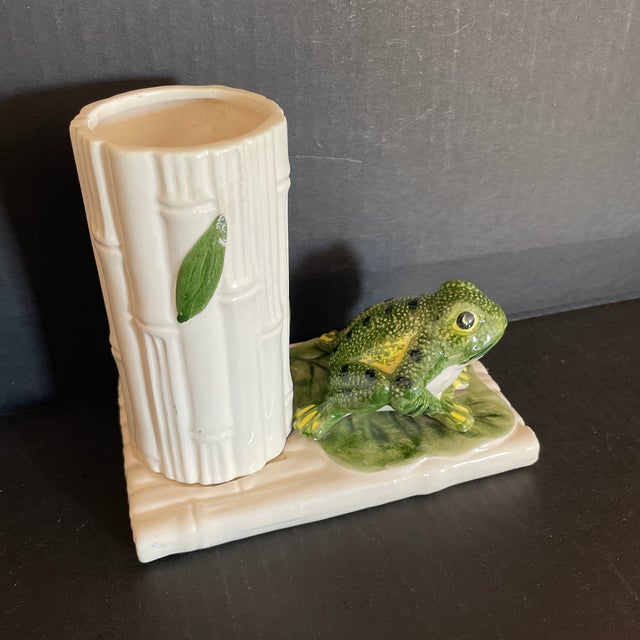 Vintage Frog Vase Chairish