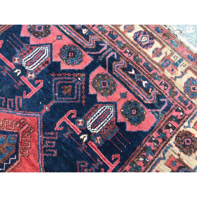 Vintage Wool Kurdish Rug For Sale - Image 6 of 15
