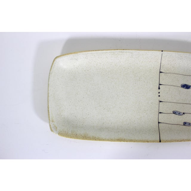 Vintage Studio Pottery Platter For Sale - Image 6 of 12