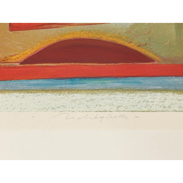 Paper Peter Foeller, Light Source, Color Serigraph, Framed For Sale - Image 7 of 12