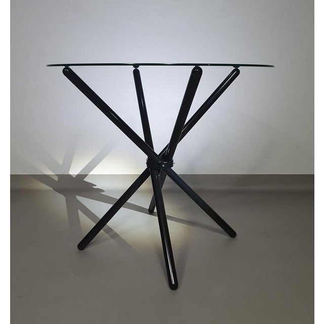 Italian Folding Table with Aluminium Frame, 1980s For Sale - Image 16 of 16