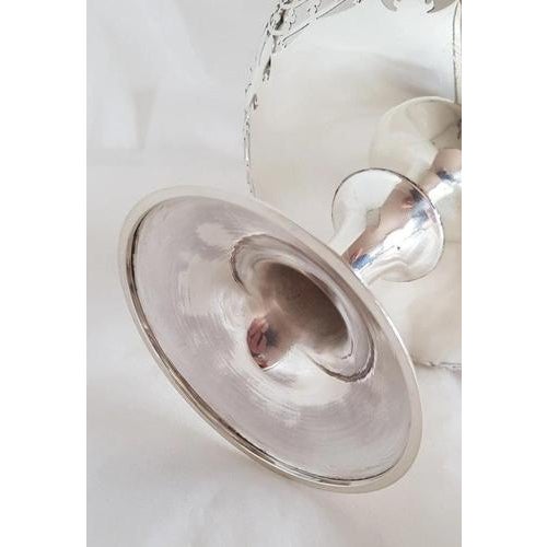 Vintage Sterling Silver Tazza Fruit Bowl from Harrison Brothers & Howson, 1926 For Sale - Image 13 of 18