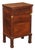 Empire Walnut Bedside Table For Sale