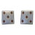 Pair of Aluminum and Walnut Bookends for Jenfredware Maison Gourmet by Kenji Fujita, Circa 1960s For Sale