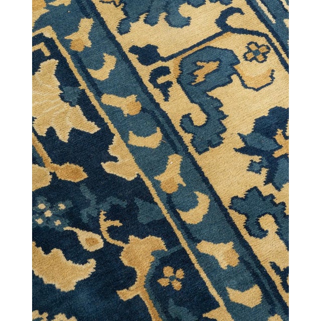 Chinese Vintage Circa 1940 Peking Chinese Rug 8ft X 10ft For Sale - Image 3 of 11