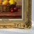 Still Life with Fruit in Basket - Vintage Oil in Ornate Frame by British Artist 1987 For Sale - Image 11 of 12